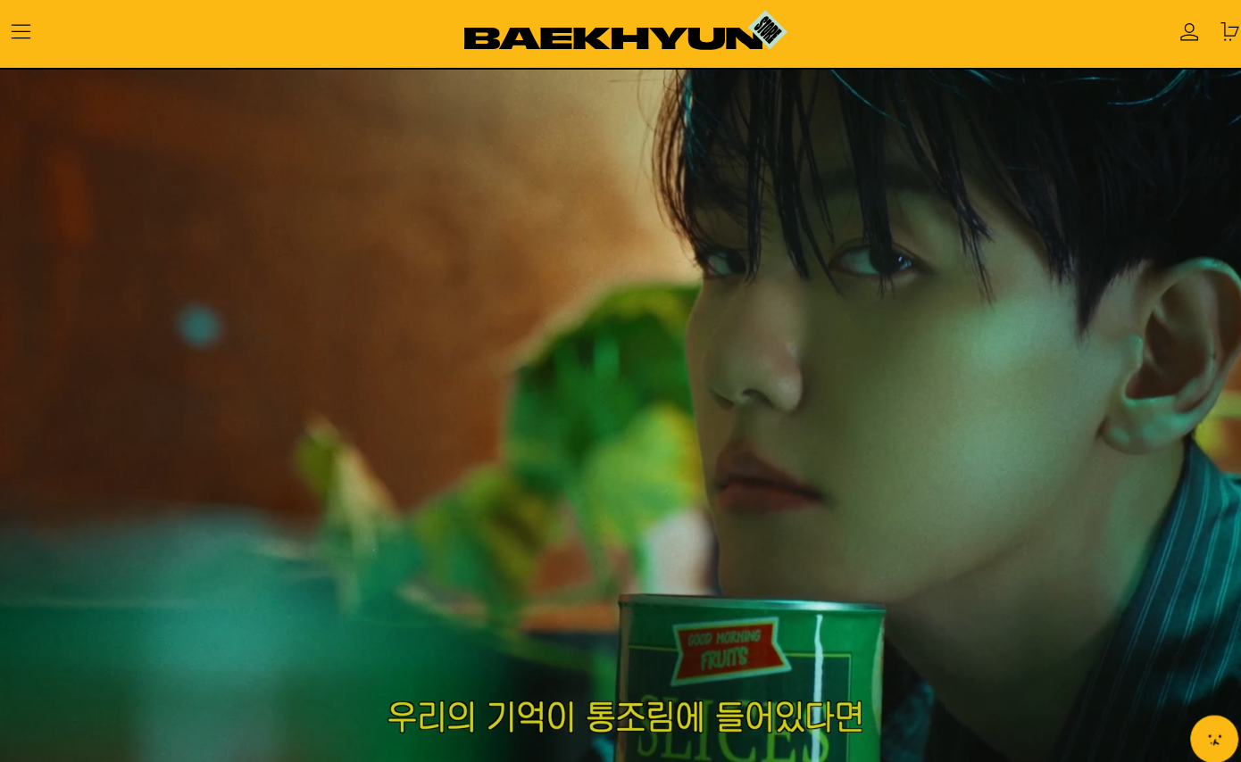 ‘BAEKHYUN STORE’ is the official site to pre-order