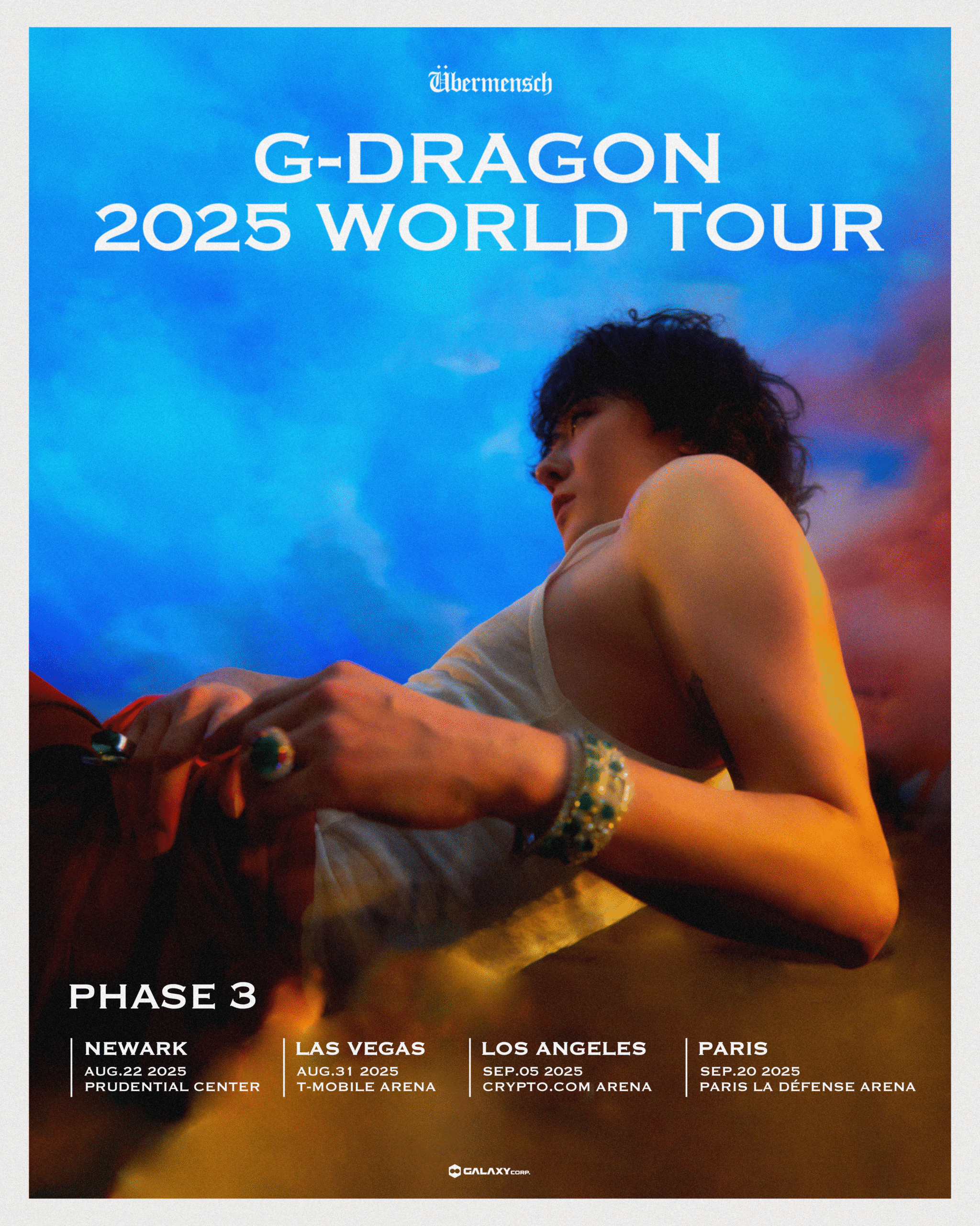 G-DRAGON Announces 2025 World Tour [Übermensch] Dates